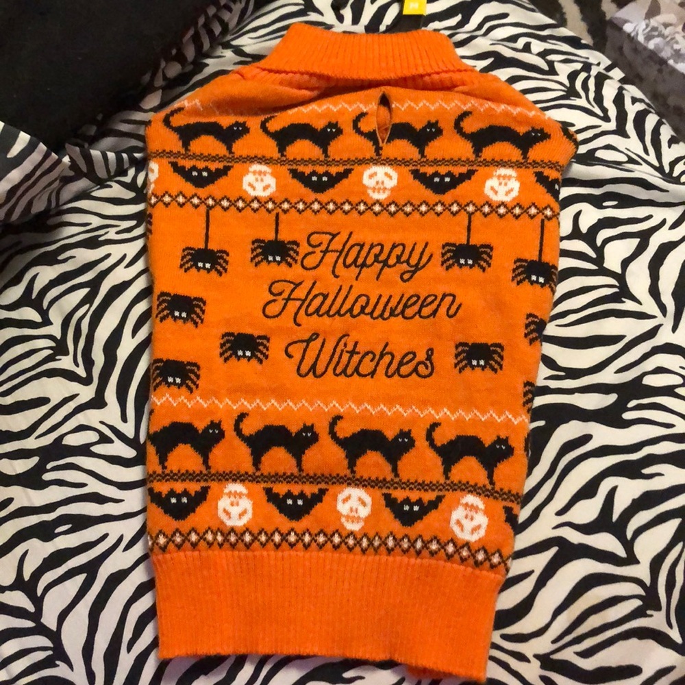 Halloween Pet Sweater (M)